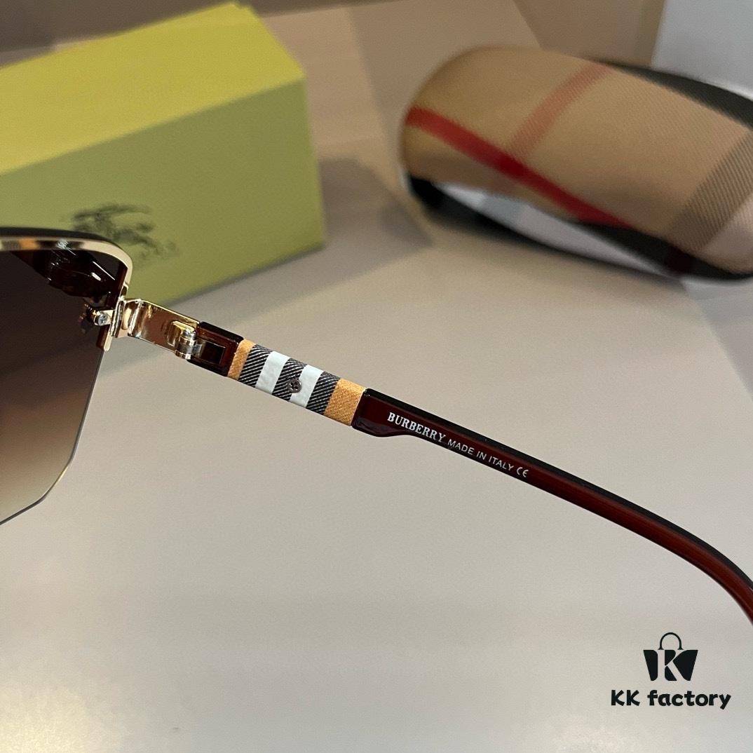 6931a9c0ccd8ab3d7af9e258 Burberry New One-Piece Pilot Sunglasses, Must-Have Travel Accessory, Celebrity-Favorite Unisex Sun Glasses