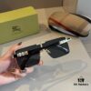 6931a9c1ccd8ab3d7af9e269 Burberry New One-Piece Pilot Sunglasses, Must-Have Travel Accessory, Celebrity Favorite Unisex Sun Glasses