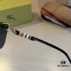 6931a9c1ccd8ab3d7af9e26b Burberry New One-Piece Pilot Sunglasses, Must-Have Travel Accessory, Celebrity Favorite Unisex Sun Glasses
