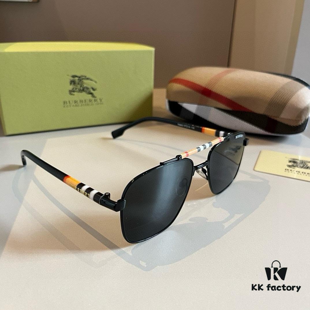 6931a9c3ccd8ab3d7af9e287 Burberry New One-Piece Pilot Sunglasses, Must-Have Travel Accessory, Popular Unisex Sun Glasses Worn by Many Celebrities