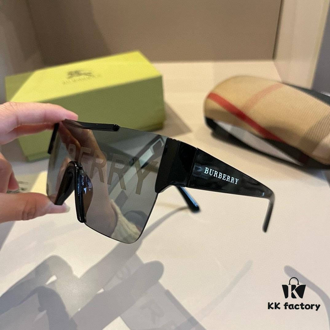 6931a9c4ccd8ab3d7af9e295 Burberry Letter Print Sunglasses BE4291 Unisex Fashion Hip-Hop Shades