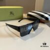 6931a9c4ccd8ab3d7af9e29b Burberry Letter Print Sunglasses Unisex BE4291 Stylish One-Piece Hip-Hop Shades for Travel and Street Photography