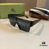 6931a9c4ccd8ab3d7af9e29c Burberry Letter Print Sunglasses Unisex BE4291 Stylish One-Piece Hip-Hop Shades for Travel and Street Photography