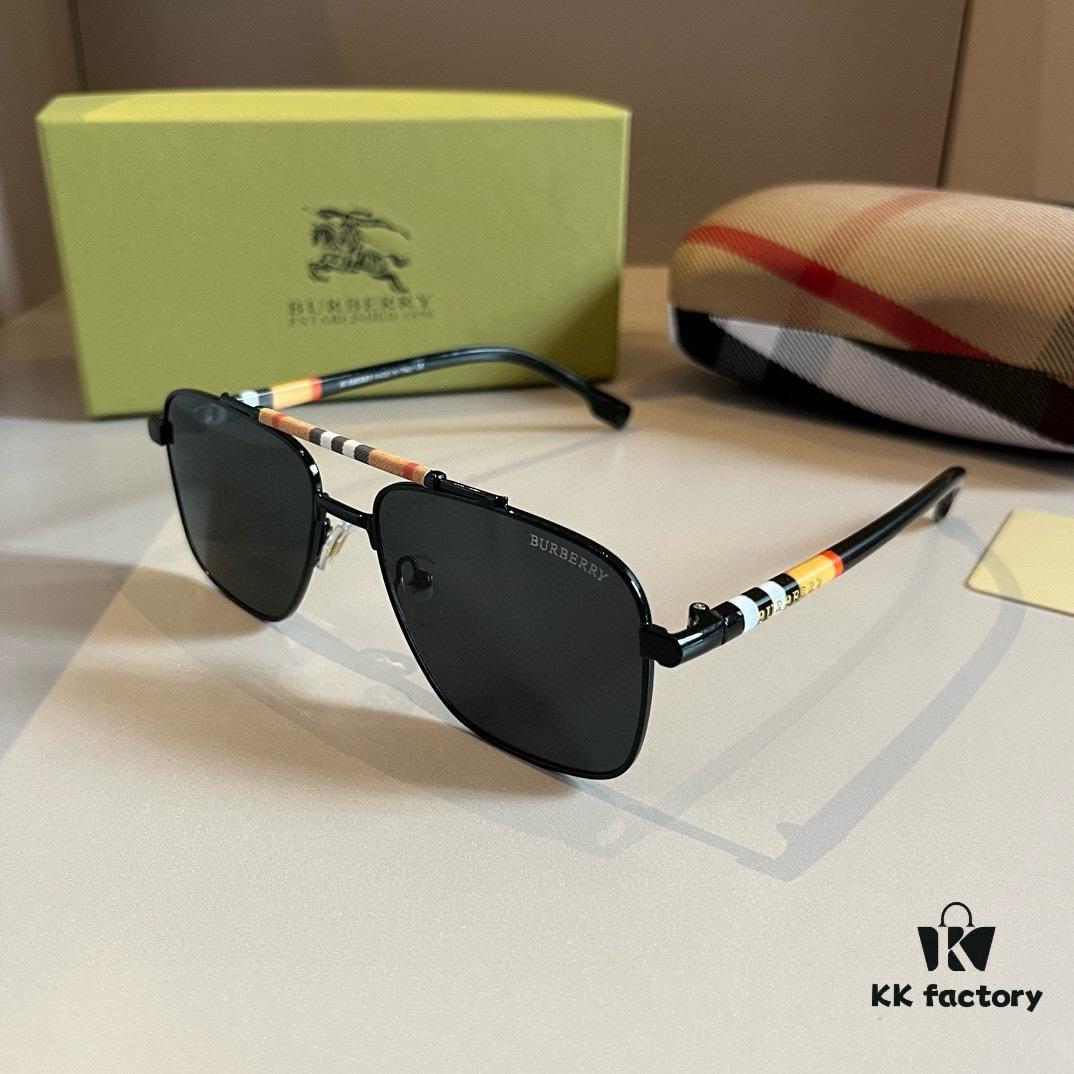 6931a9c5ccd8ab3d7af9e2ad Burberry New One-Piece Pilot Sunglasses, Must-Have Travel Accessory, Popular Unisex Aviator Sun Glasses Worn by Many Celebrities