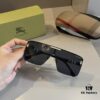 6931a9c8ccd8ab3d7af9e2da Burberry New One-Piece Pilot Sunglasses, Must-Have Travel Accessory, Celebrity-Favorite Unisex Sun Glasses