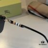 6931a9c8ccd8ab3d7af9e2de Burberry New One-Piece Pilot Sunglasses, Must-Have Travel Accessory, Celebrity-Favorite Unisex Sun Glasses