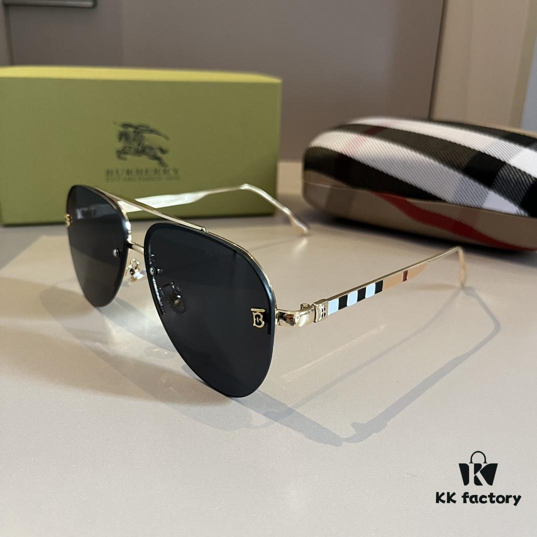 6931a9caccd8ab3d7af9e2f4 Burberry New One-Piece Pilot Sunglasses, Must-Have Travel Accessory, Celebrity-Favorite Unisex Sun Glasses