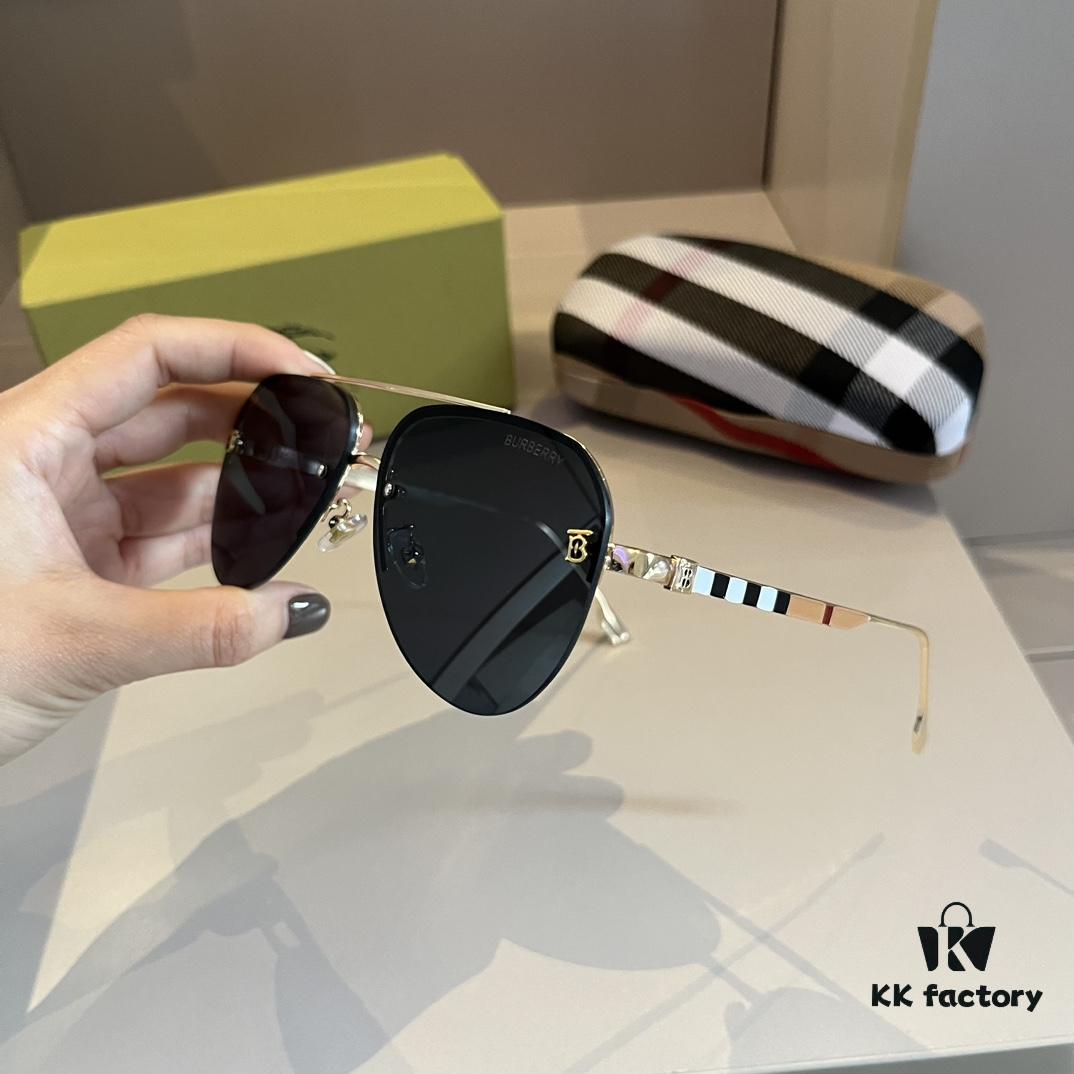 6931a9caccd8ab3d7af9e2f5 Burberry New One-Piece Pilot Sunglasses, Must-Have Travel Accessory, Celebrity-Favorite Unisex Sun Glasses