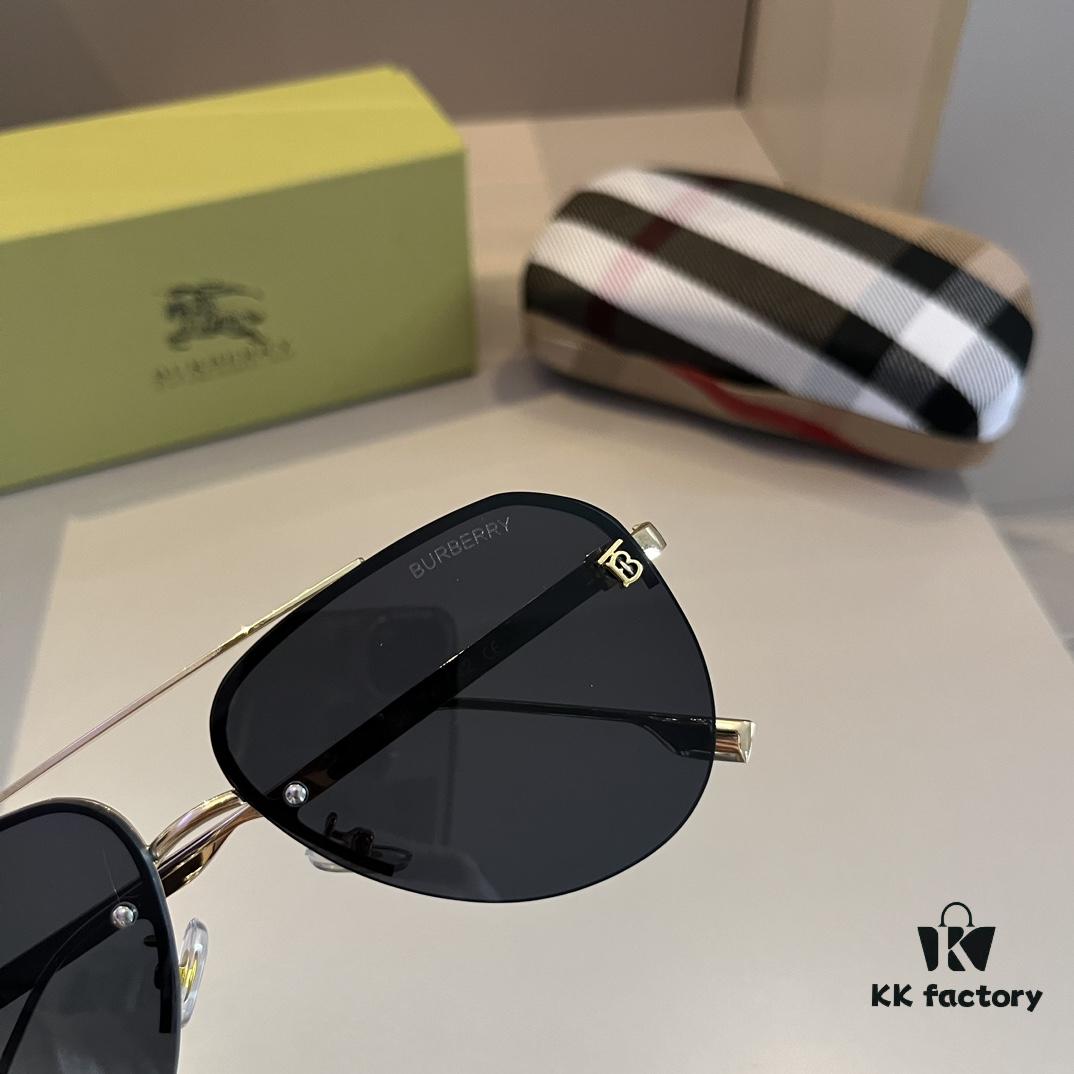6931a9caccd8ab3d7af9e2f7 Burberry New One-Piece Pilot Sunglasses, Must-Have Travel Accessory, Celebrity-Favorite Unisex Sun Glasses