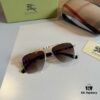 6931a9cbccd8ab3d7af9e309 Burberry New One-Piece Pilot Sunglasses, Must-Have Style for Travel, Celebrity Favorite Unisex Sun Glasses