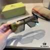 Burberry Letter Print Sunglasses Unisex BE4291 Stylish One-Piece Hip-Hop Design Travel-Friendly Fashion Accessory