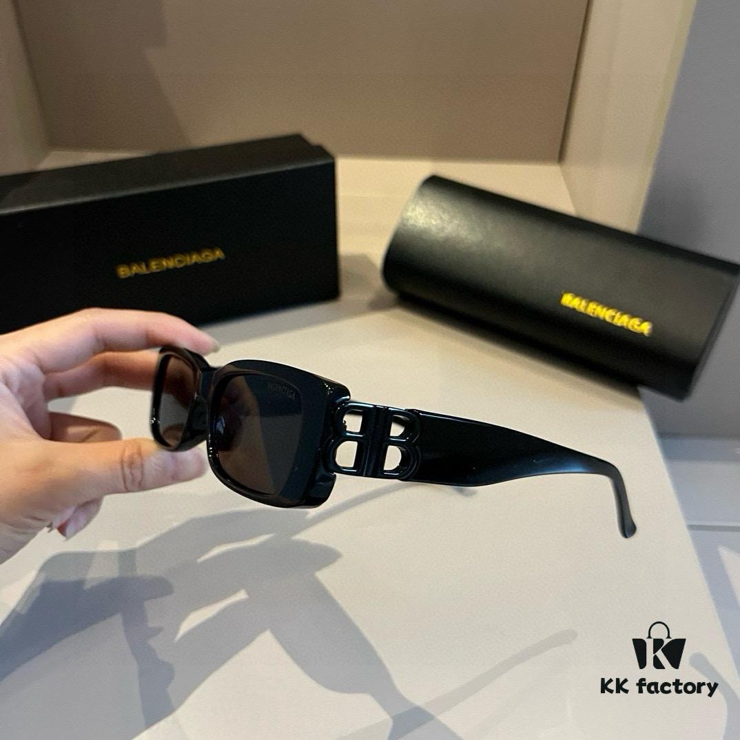 6931a9d0ccd8ab3d7af9e354 Balenciaga Black and Gold Sunglasses - The Celebrity-Inspired Stylish Choice