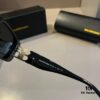 6931a9d1ccd8ab3d7af9e363 Balenciaga Black and Gold Sunglasses, Lightweight Retro Cat-Eye Frame with Double B Logo