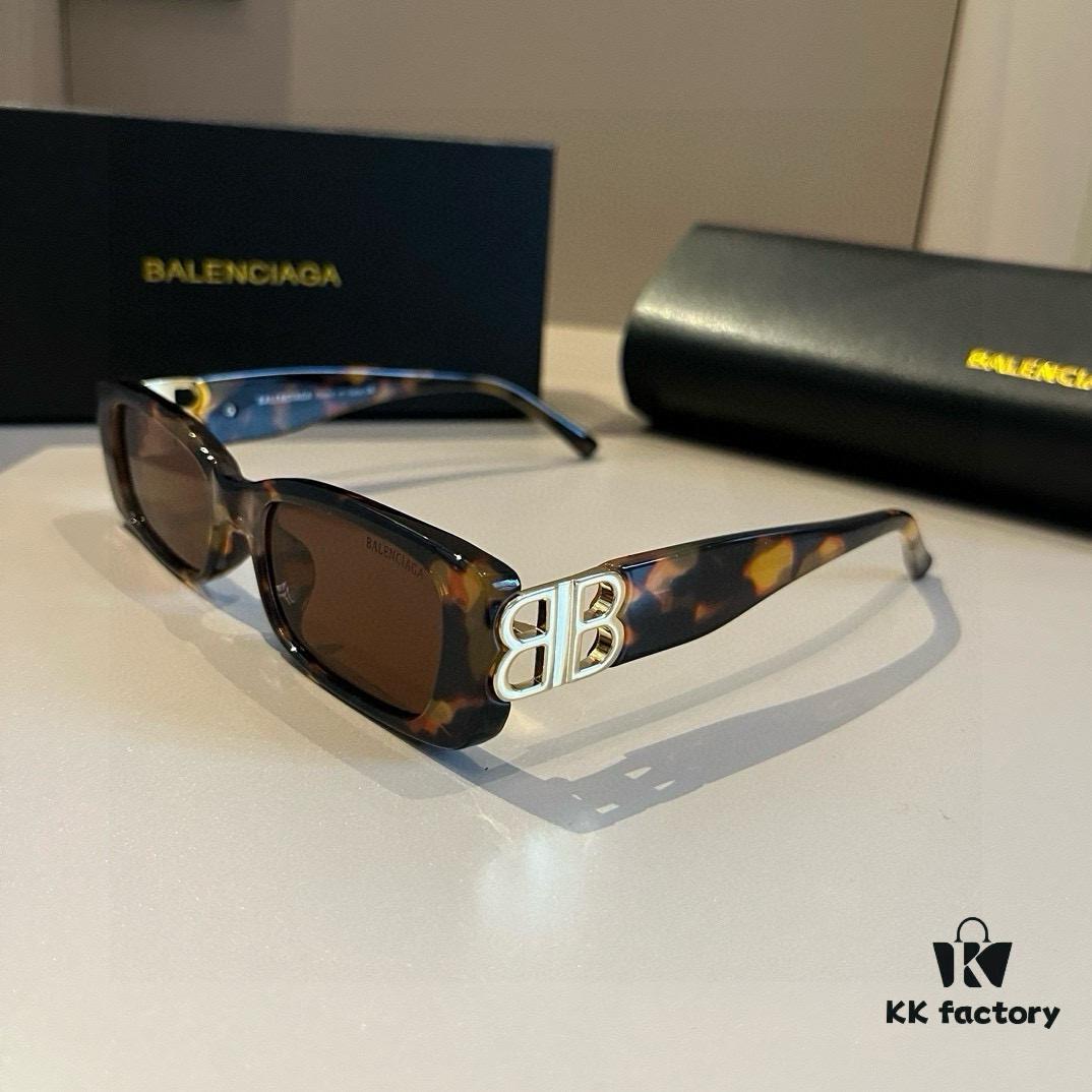 6931a9d2ccd8ab3d7af9e37a Balenciaga Paris Fashion Sunglasses - Celebrity-Inspired Black and Gold Aviator Style with Double B Logo