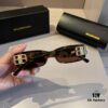 6931a9d2ccd8ab3d7af9e37f Balenciaga Paris Fashion Sunglasses - Celebrity-Inspired Black and Gold Aviator Style with Double B Logo