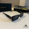 6931a9d2ccd8ab3d7af9e382 Balenciaga Paris Unisex Sunglasses with Black-Gold Dual B Logo, Retro Lightweight Frame