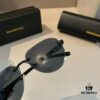 6931a9d5ccd8ab3d7af9e3a3 Balenciaga Black and Gold Sunglasses with Double B Logo - Vintage Square Frame, Lightweight Design