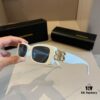6931a9d7ccd8ab3d7af9e3c7 Balenciaga Black and Gold Sunglasses with Double B Logo, Retro Lightweight Frame