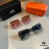 6931a9d8ccd8ab3d7af9e3e1 HERMES Hermès Heavyweight New Arrival Women's Sunglasses, Large Frame with 3D Design to Flatter Facial Features, Retro and Elegant Style