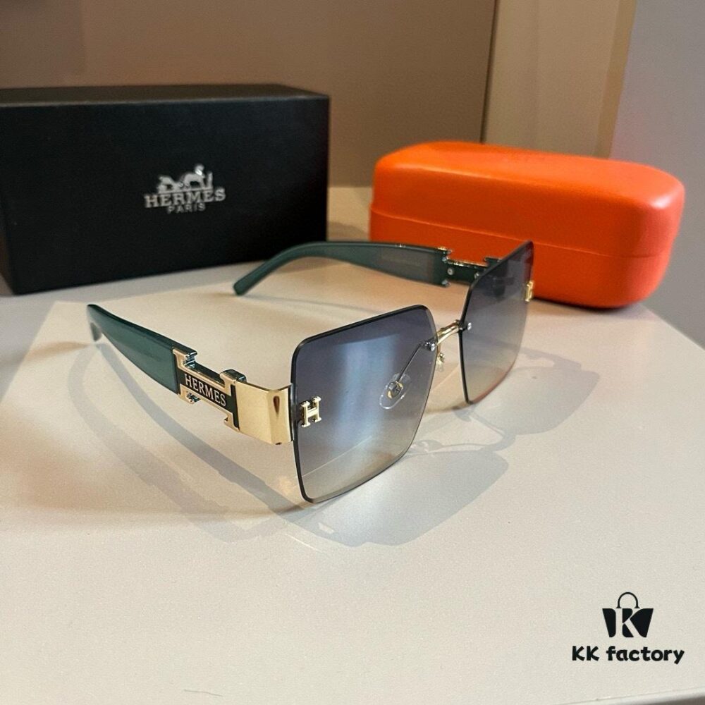 6931a9e1ccd8ab3d7af9e471 Hermès Women's New Heavyweight Sunglasses with Oversized 3D Frame for Flattering Facial Contour