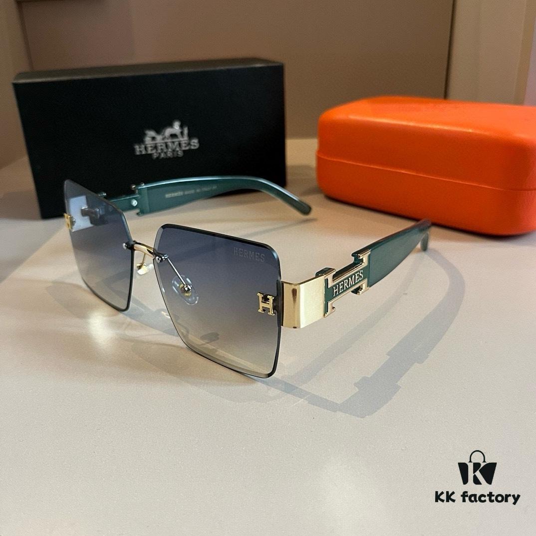 6931a9e2ccd8ab3d7af9e474 Hermès Women's New Heavyweight Sunglasses with Oversized 3D Frame for Flattering Facial Contour