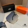 6931a9e2ccd8ab3d7af9e478 Hermès Women's New Heavyweight Sunglasses with Oversized 3D Frame for Flattering Facial Contour