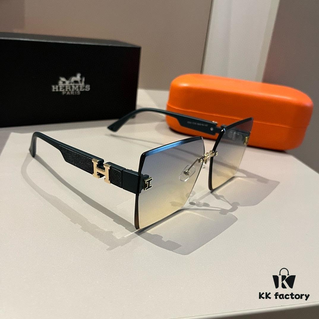 6931a9e3ccd8ab3d7af9e48d Hermes Women's Sunglasses, Oval Lens, Ultra-Premium Custom Design, Essential for Travel and Driving