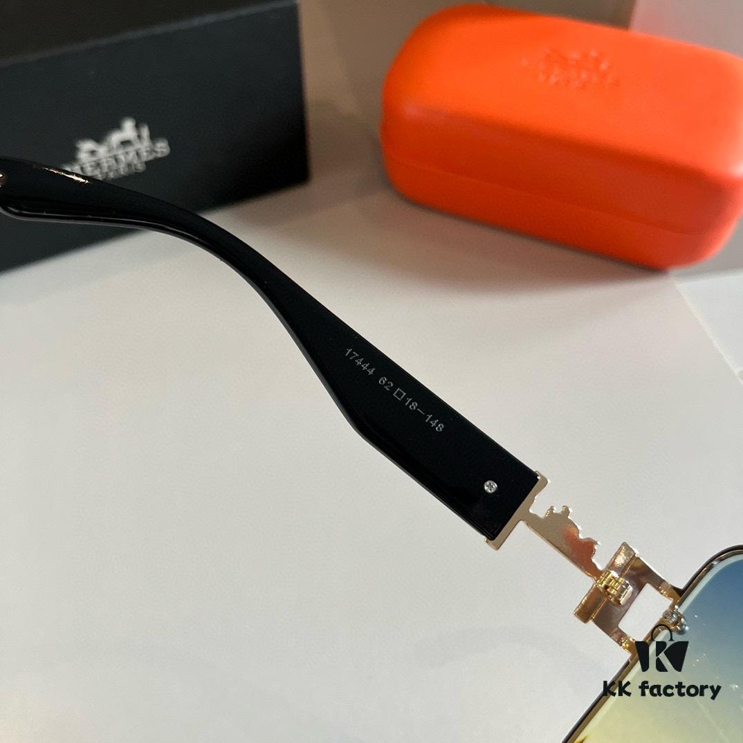 6931a9eaccd8ab3d7af9e503 Hermes Women's Oversized 3D Frame Sunglasses, New Heavyweight Collection