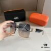 6931a9ebccd8ab3d7af9e50f HERMES Hermès Heavyweight New Arrival Women's Sunglasses, Large Frame with 3D Design to Flatter Facial Features, Retro and Elegant Style