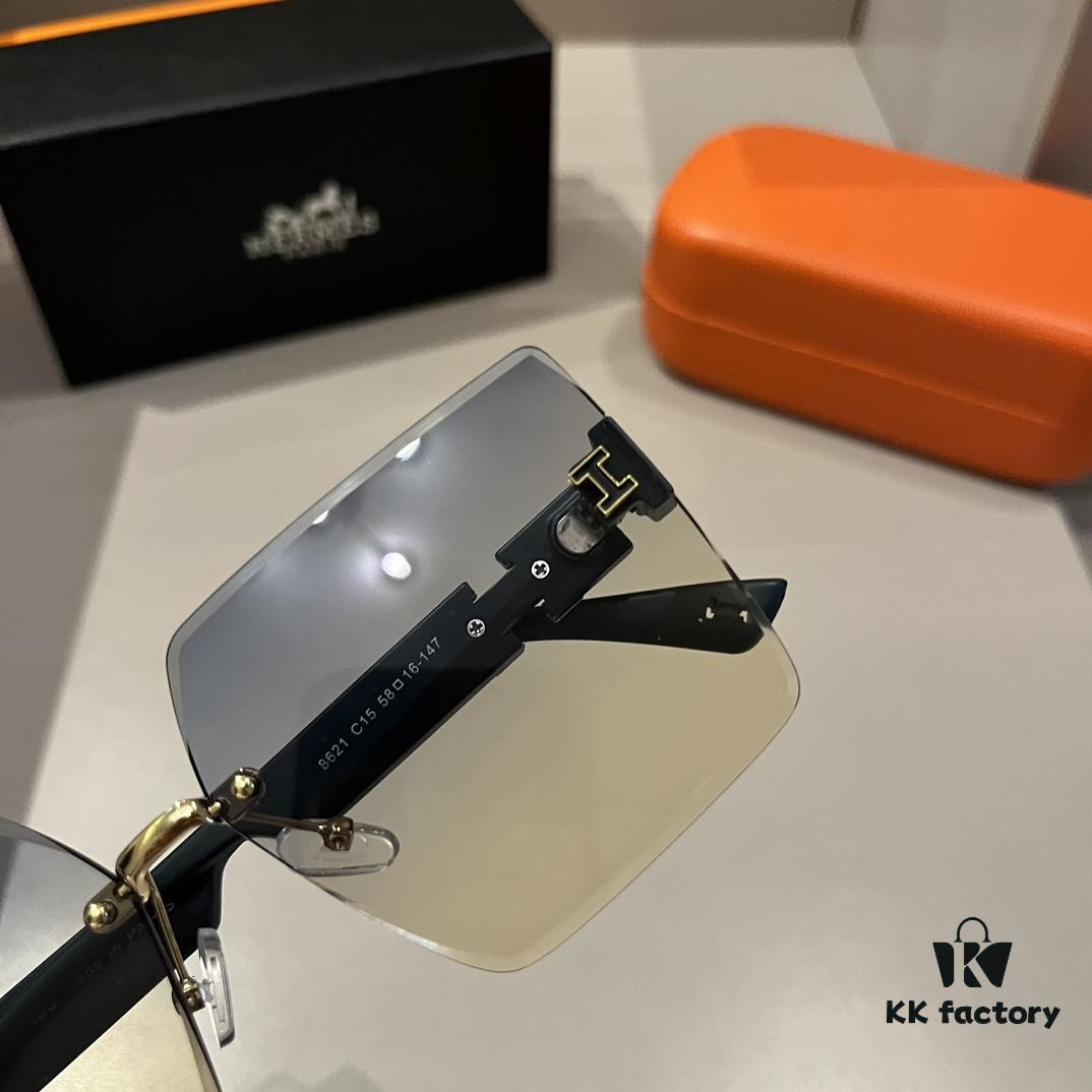 6931a9edccd8ab3d7af9e52b Hermes Women's Sunglasses, Oval Lens, Ultra-Premium Custom Design, Essential for Travel and Driving