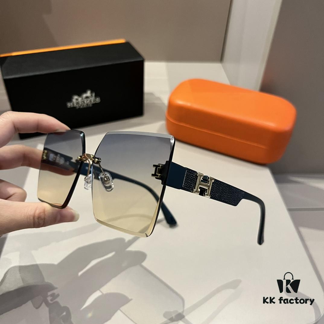 6931a9edccd8ab3d7af9e52d Hermes Women's Sunglasses, Oval Lens, Ultra-Premium Custom Design, Essential for Travel and Driving