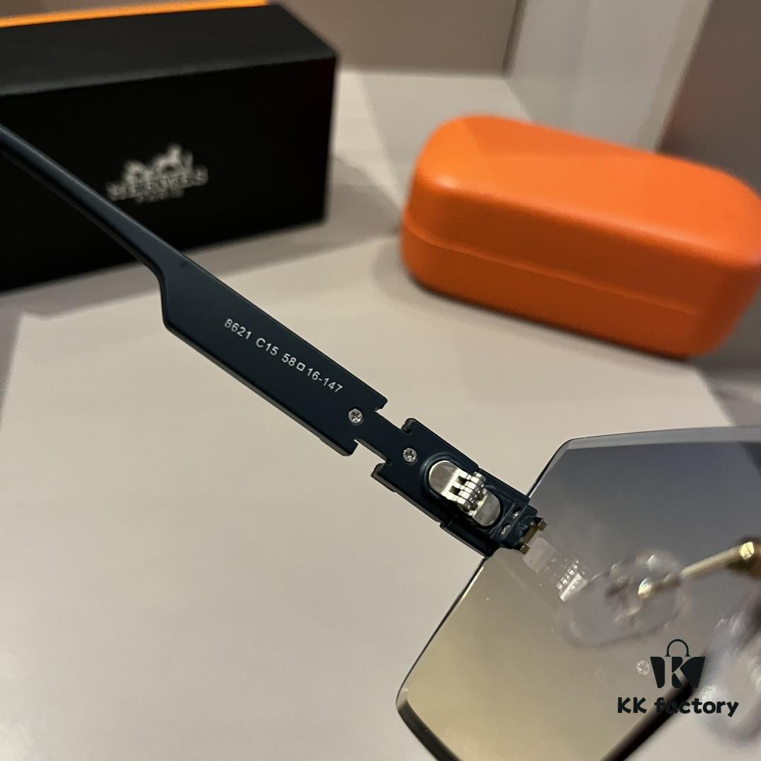 6931a9edccd8ab3d7af9e530 Hermes Women's Sunglasses, Oval Lens, Ultra-Premium Custom Design, Essential for Travel and Driving