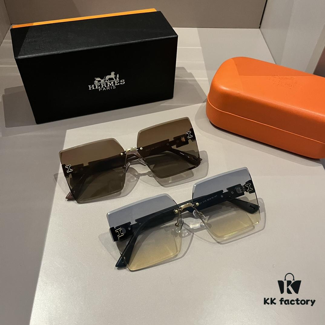 6931a9eeccd8ab3d7af9e53a Hermes Women's Sunglasses, Oval Lenses, Ultra-Premium Custom Design, Essential Eyewear for Travel and Driving