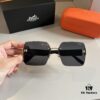 6931a9f0ccd8ab3d7af9e563 Hermès Women's New Heavyweight Sunglasses with Oversized 3D Frame for Flattering Facial Contour