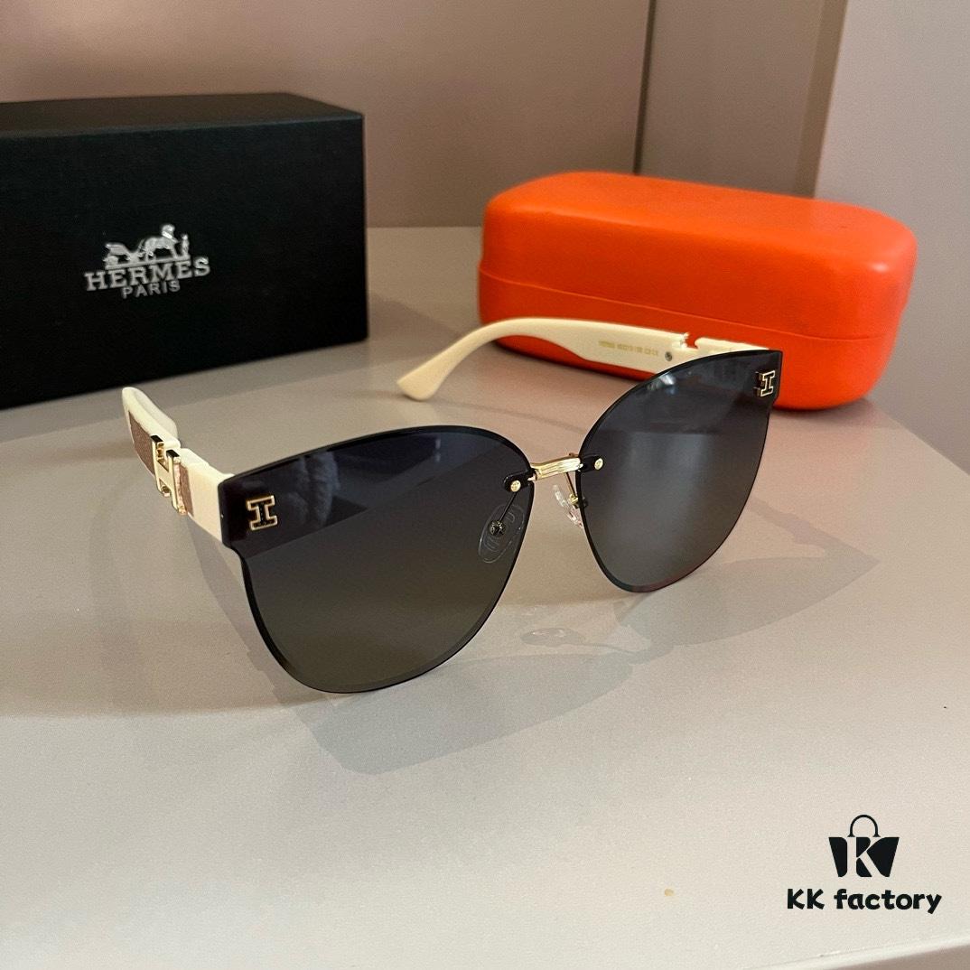 6931a9f1ccd8ab3d7af9e56d Hermes Women's Sunglasses, Oval Lens, Ultra-Premium Custom Design, Essential for Travel and Driving