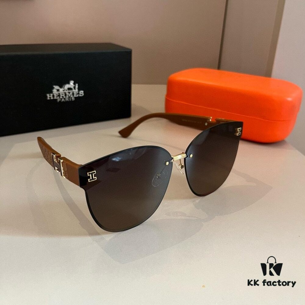 6931a9f1ccd8ab3d7af9e575 Hermes Women's Sunglasses, Oval Lenses, Ultra-Premium Custom Design, Essential for Travel and Driving