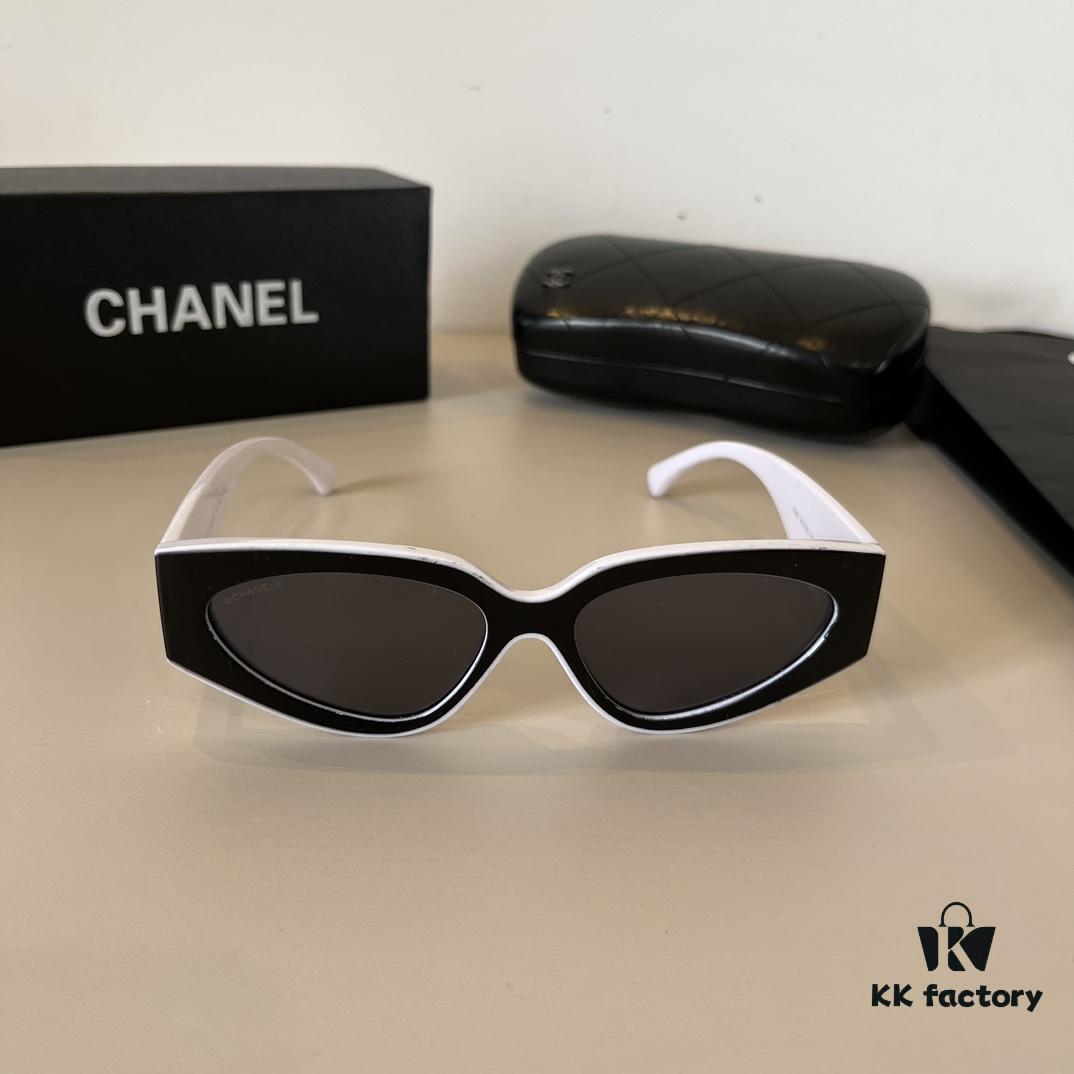 6931aa07ccd8ab3d7af9e6cb Chanel Sunglasses, Sun Glasses, High-End European and American Style, Super Flattering Face Shape Sunglasses