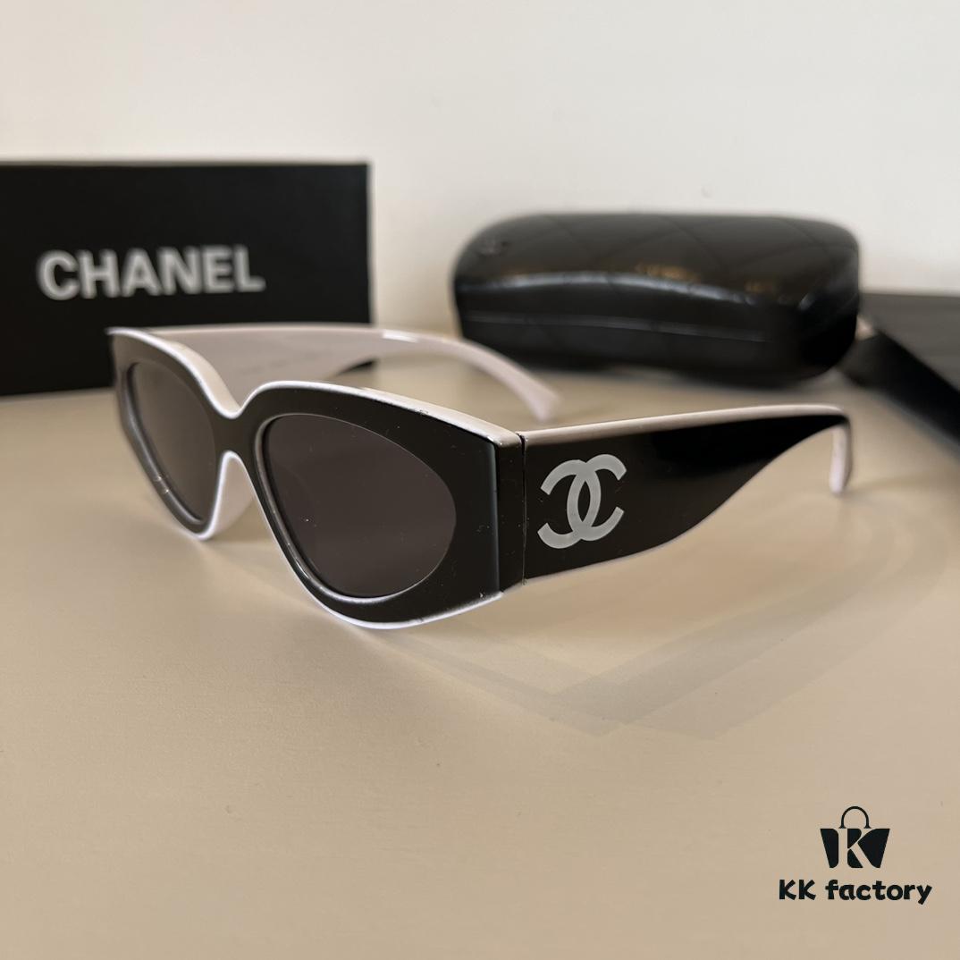 6931aa07ccd8ab3d7af9e6cd Chanel Sunglasses, Sun Glasses, High-End European and American Style, Super Flattering Face Shape Sunglasses
