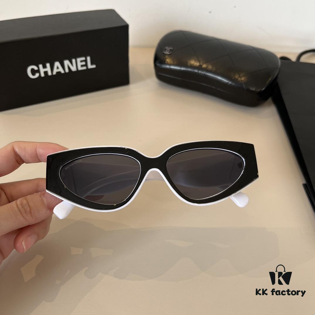 6931aa07ccd8ab3d7af9e6d0 Chanel Sunglasses, Sun Glasses, High-End European and American Style, Super Flattering Face Shape Sunglasses