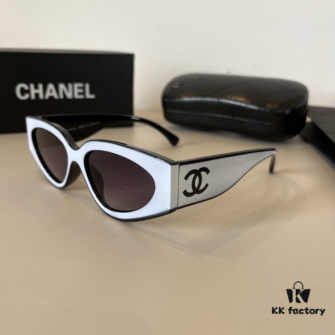 6931aa07ccd8ab3d7af9e6d5 Chanel Sunglasses, Sun Glasses, High-End European and American Style, Super Flattering Face Shape Sunglasses