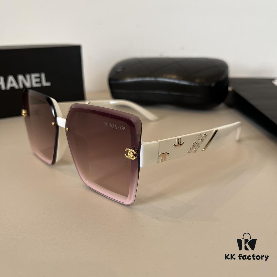 6931aa09ccd8ab3d7af9e6ea Chanel Sunglasses, Sun Glasses, High-End European and American Style, Super Flattering Face Shape Sunglasses