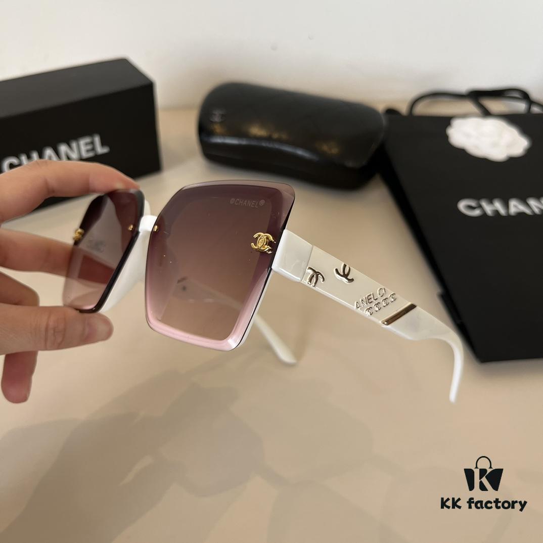 6931aa09ccd8ab3d7af9e6eb Chanel Sunglasses, Sun Glasses, High-End European and American Style, Super Flattering Face Shape Sunglasses