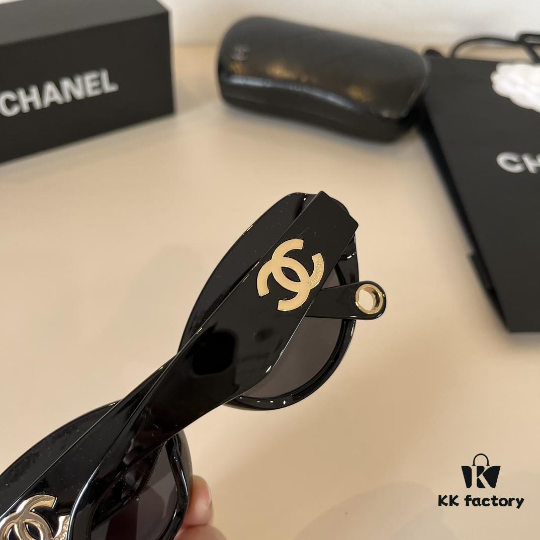 6931aa0accd8ab3d7af9e6ff Chanel Sunglasses, Sun Polarized Glasses, High-End European and American Style, Super Flattering Face Shape Sunglasses