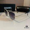 6931aa12ccd8ab3d7af9e784 Chanel Sunglasses, absolutely in love, the moment you put them on your face, the aura is perfectly under control, extremely slimming for the face, large frame yet surprisingly lightweight, with perfectly curved temples for a comfortable, feather-light wear!