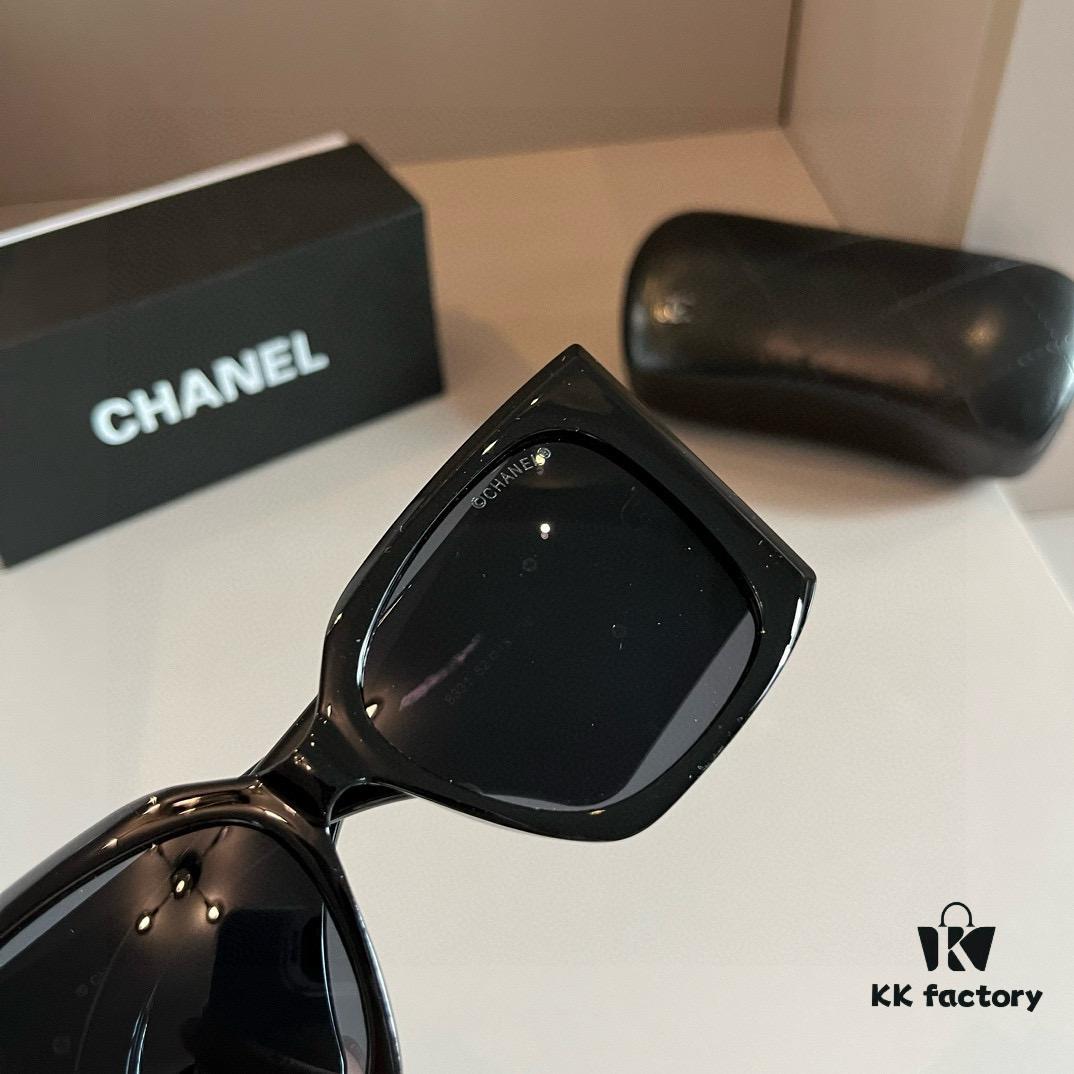 6931aa16ccd8ab3d7af9e7c4 Chanel Sunglasses, absolutely in love, the aura is perfectly on point when worn, makes the face look incredibly slim, large frame yet surprisingly lightweight, with just the right temple curvature for a comfortable, feather-light fit!