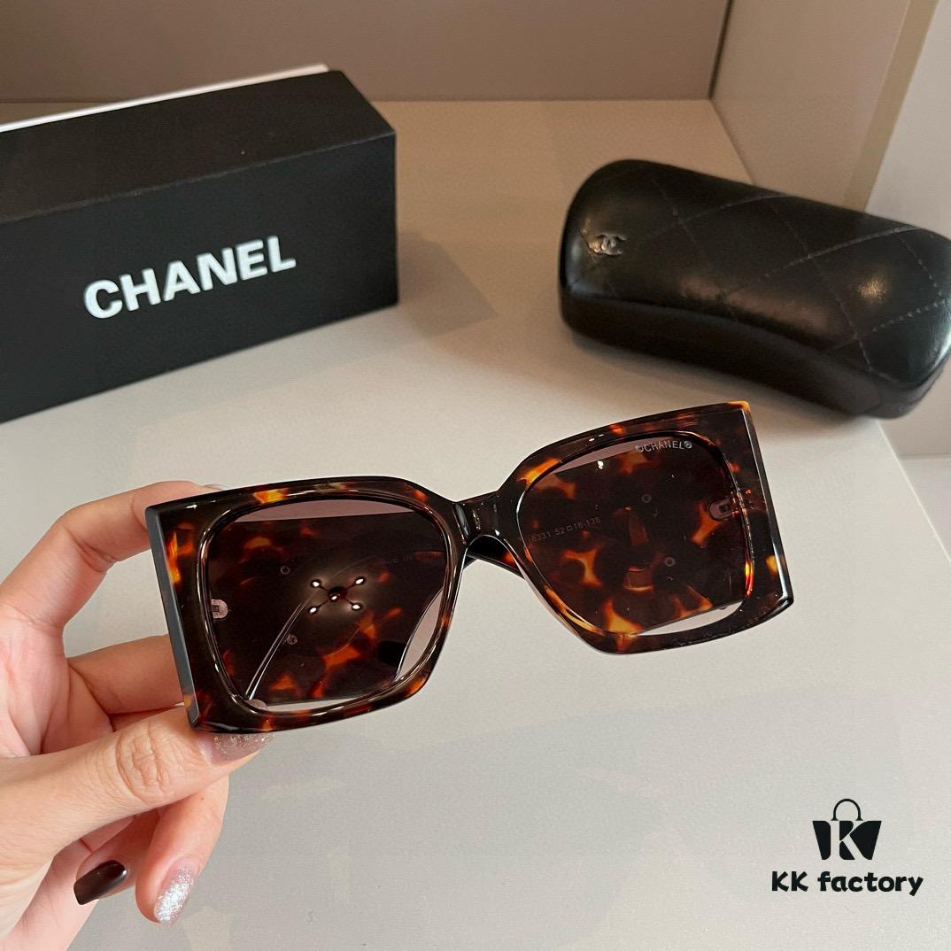 6931aa17ccd8ab3d7af9e7cd Chanel Sunglasses, Absolutely In Love, Perfect Fit with a Strong Presence, Makes Face Look Slim, Large Frame Yet Lightweight, Comfortable and Well-designed Temples