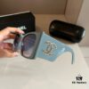 6931aa18ccd8ab3d7af9e7e1 Chanel Sunglasses, absolutely in love, the aura is perfectly on point when worn, makes the face look incredibly slim, large-frame design yet lightweight, temples perfectly curved for a comfortable, feather-light fit!