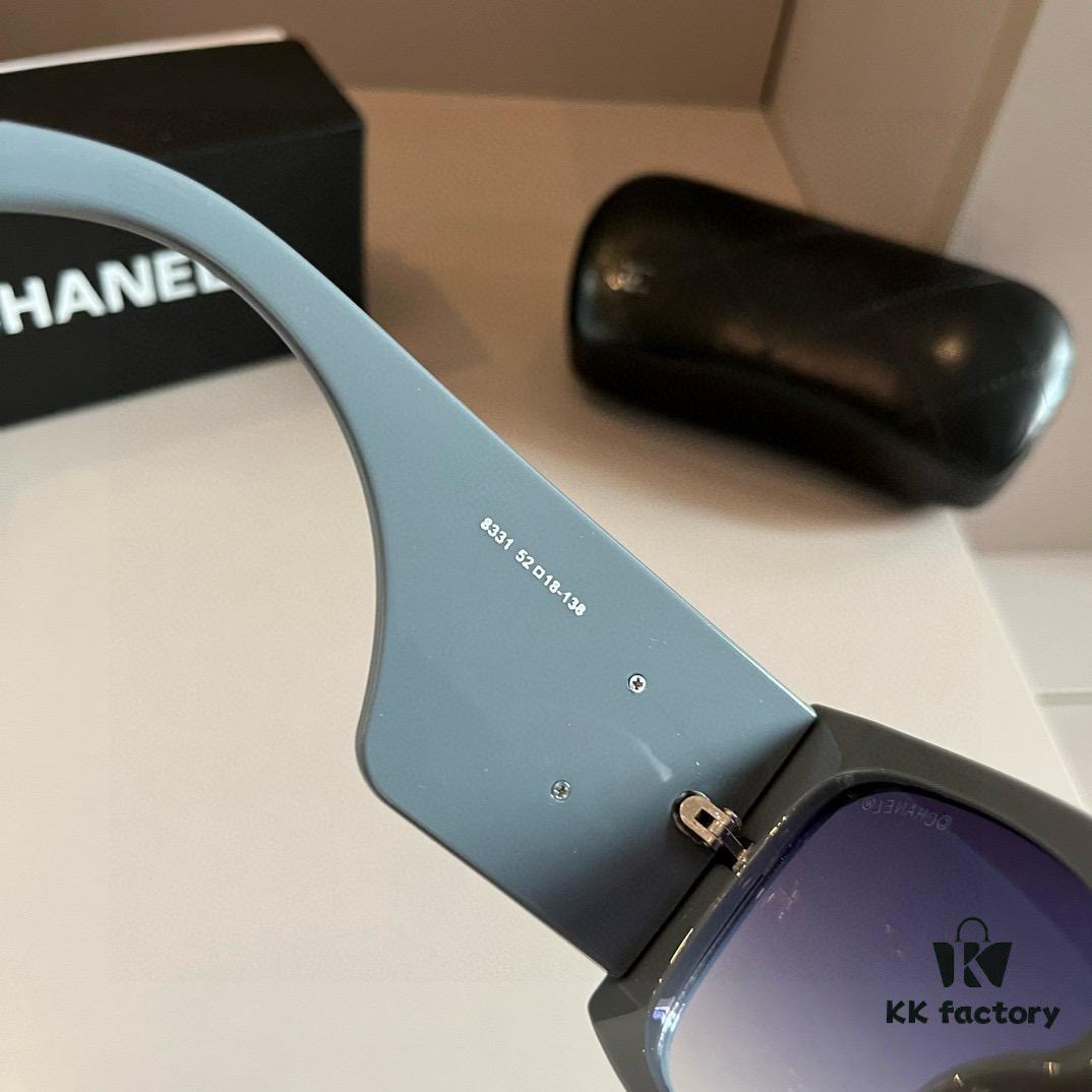 6931aa18ccd8ab3d7af9e7e5 Chanel Sunglasses, absolutely in love, the aura is perfectly on point when worn, makes the face look incredibly slim, large-frame design yet lightweight, temples perfectly curved for a comfortable, feather-light fit!