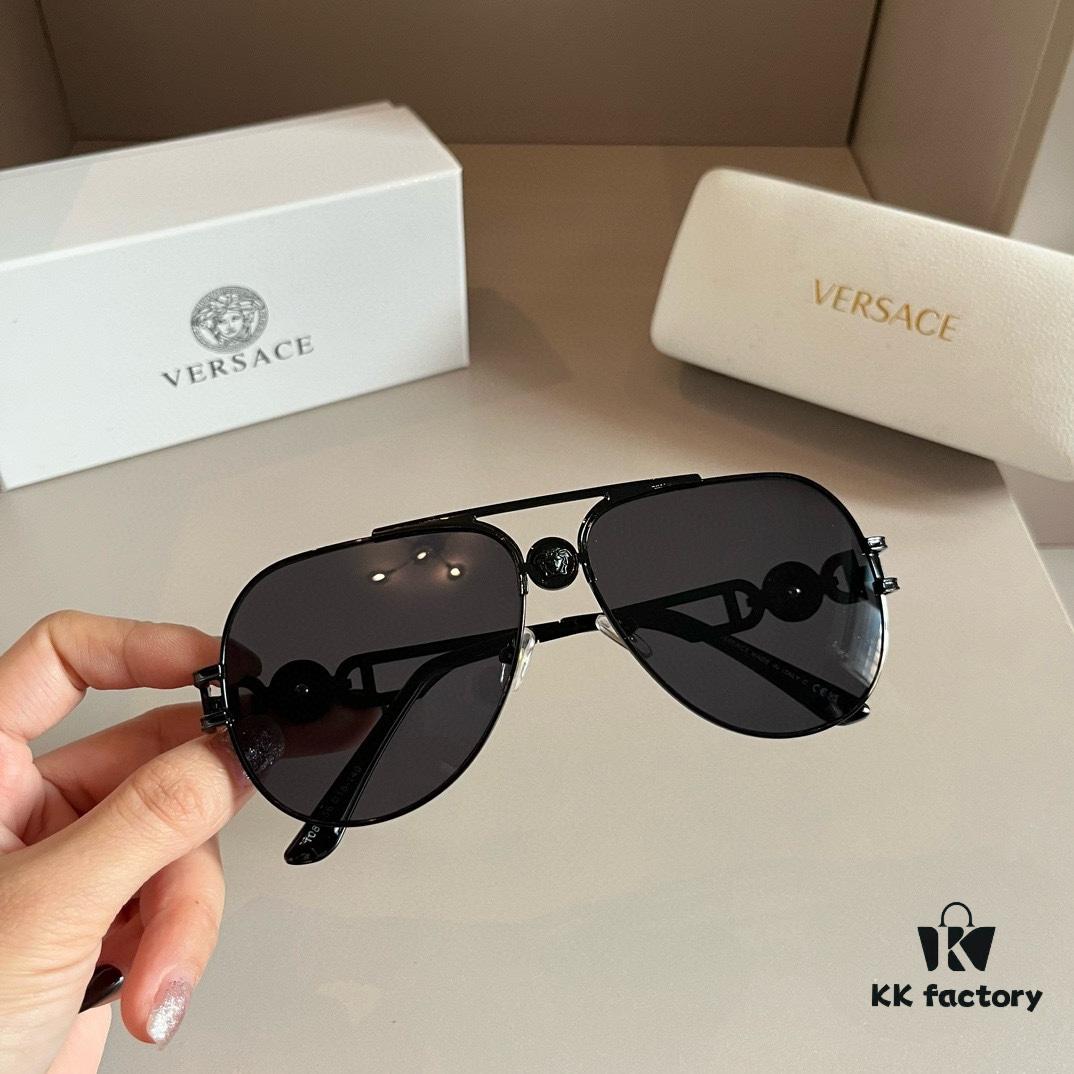 6931aa1cccd8ab3d7af9e81c VERSACE Versace Fashion Sunglasses, Men's Polarized Sunglasses, Stylish Sun Protection for Face Contour Enhancement
