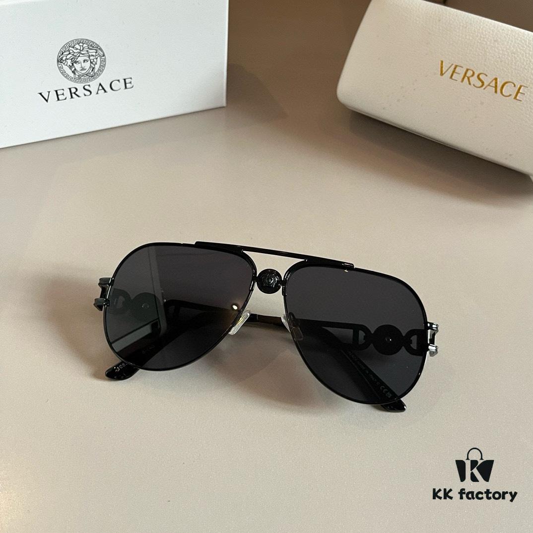 6931aa1cccd8ab3d7af9e81d VERSACE Versace Fashion Sunglasses, Men's Polarized Sunglasses, Stylish Sun Protection for Face Contour Enhancement
